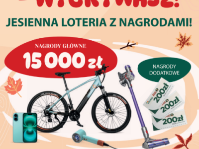 Kupujesz-Wygrywasz. Jesienna loteria z nagrodami
