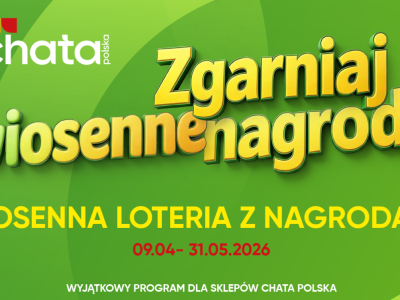 Zgarniaj wiosenne nagrody. Wiosenna loteria z nagrodami