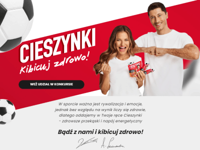 Cieszynki. Kibicuj zdrowo!